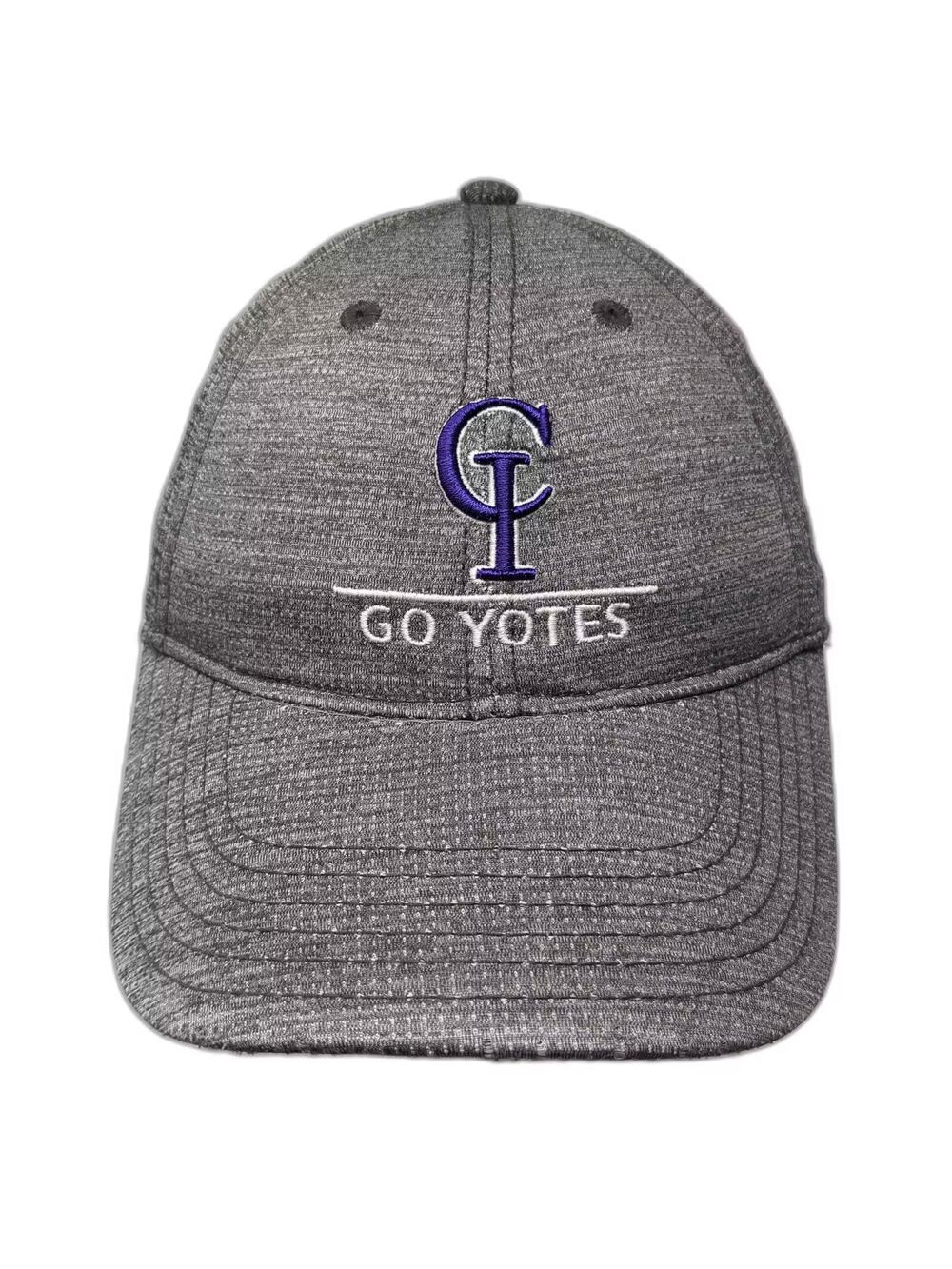 Legacy Athletic NCAA The College of Idaho Coyotes Go Yotes Gray One Size Cap Hat